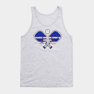 pickle ball, fastest growing sport in America. Don’t get left behind - shrinking quote Tank Top